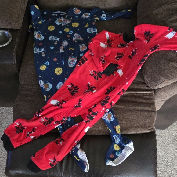 Carter's Other - Carter's Kids Pajamas - Red and Blue Space Theme